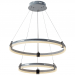 Подвесная светодиодная люстра Profit Light 6043/2 WHT+CHR