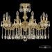 Люстра бронзовая 72101/10/250 A G Bohemia Ivele Crystal