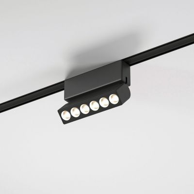 Flat Magnetic Трековый светильник 6W 4000K Insight (чёрный) Elektrostandard