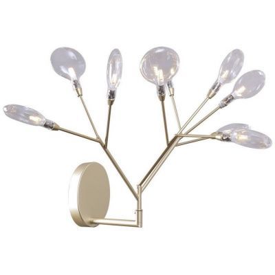 Бра Crystal Lux Evita AP9 Gold/Transparent Evita