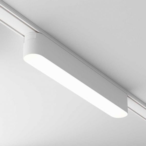 Трековый светодиодный светильник Maytoni Basis TR080-1-12W4K-W