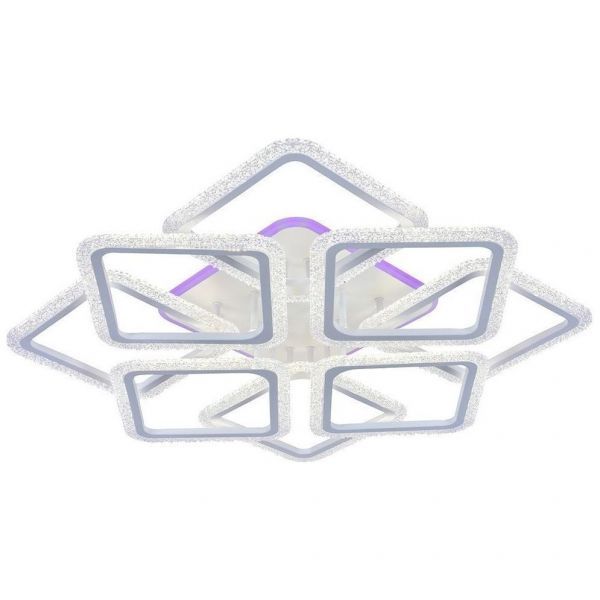 Потолочный светодиодный светильник 8015/8 WHT 224W+11W RGB Profit Light