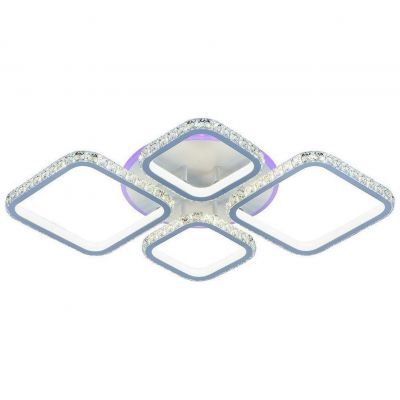 Потолочный светодиодный светильник 8010/2+2 WHT 208W+8W RGB Profit Light