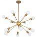 Подвесная люстра Arte Lamp Alastor A6702PL-12PB