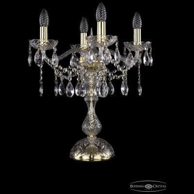 Настольная лампа Bohemia Ivele Crystal 1413L/4/141-47/G