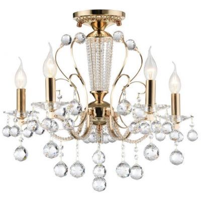 Люстра хрустальная Maytoni FR1130-PL-05-G
