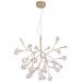 Подвесная люстра Crystal Lux Evita SP36 Gold/Transparent Evita