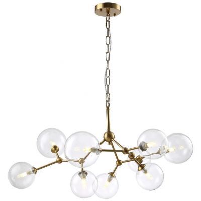 Подвесная люстра Crystal Lux MAXIMO SP9 BRONZE Maximo