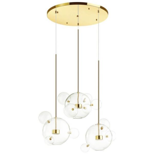 Подвесная светодиодная люстра Odeon Light Bubbles 4640/36LA