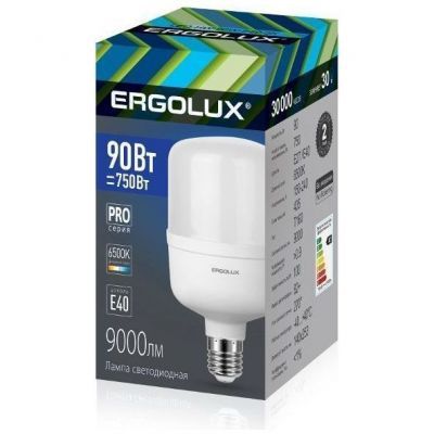Светодиодная лампа Ergolux LED-HW-90W-E40-6K PRO