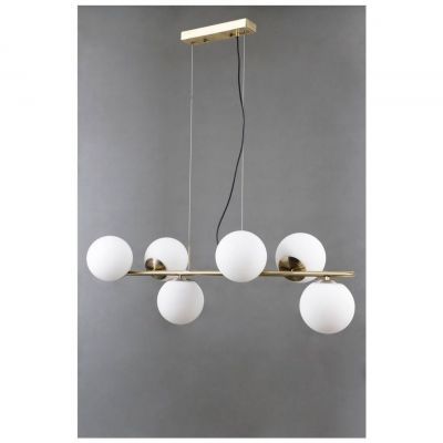 Светильник потолочный Linvel LV 9363/6 Омолон Бронза Е27 max.5W Led 920х310х1020мм