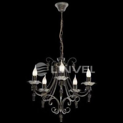 Люстра Linvel LV 8172/8 ант. медь