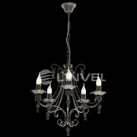 Люстра Linvel LV 8172/8 ант. медь