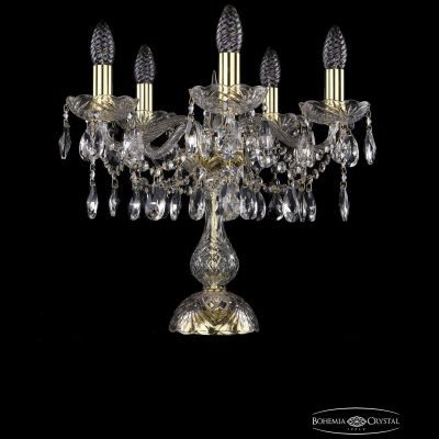 Настольная лампа Bohemia Ivele Crystal 1413L/5/141-39/G