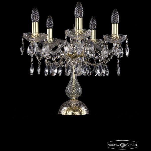 Настольная лампа Bohemia Ivele Crystal 1413L/5/141-39/G