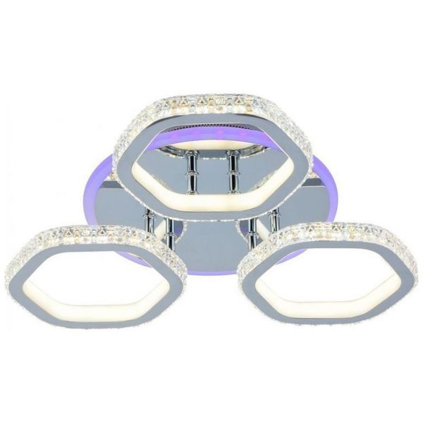 Светодиодная люстра Profit Light 8046/3 CHR