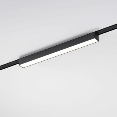 Flat Magnetic Трековый светильник 10W 4000K Vision (чёрный) Elektrostandard