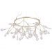 Подвесная люстра Crystal Lux Evita SP45 D Gold/Transparent Evita