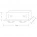 Точечный светильник Arte Lamp A5941PL-2WH