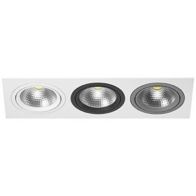 Встраиваемый точечный светильник i836060709 белый/черный/серый Intero 111 Lightstar