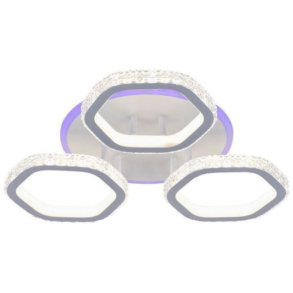 Светодиодная люстра Profit Light 8046/3 WHT