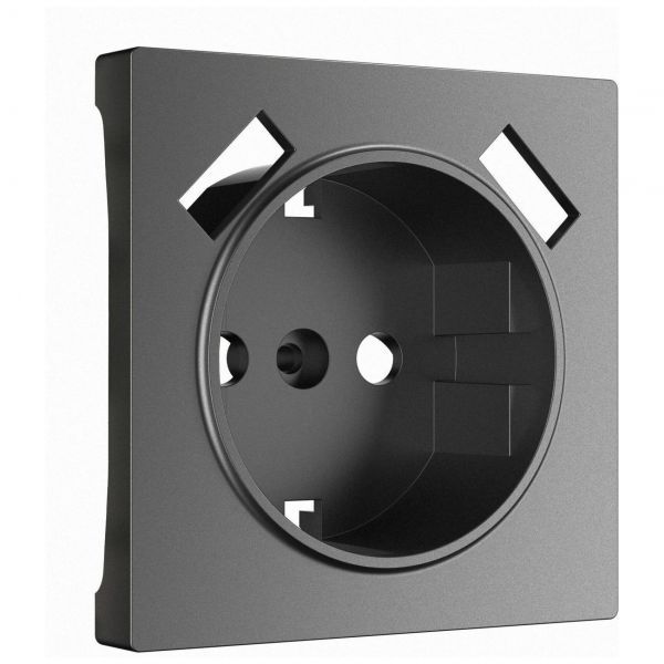 Накладка для розетки USB (графит матовый) Werkel W1179564