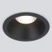 Встраиваемый светодиодный светильник Elektrostandard 15266/LED 7W 3000K BK черный
