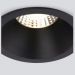 Встраиваемый светодиодный светильник Elektrostandard 15266/LED 7W 3000K BK черный