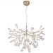 Подвесная люстра Crystal Lux Evita SP63 Gold/Transparent Evita