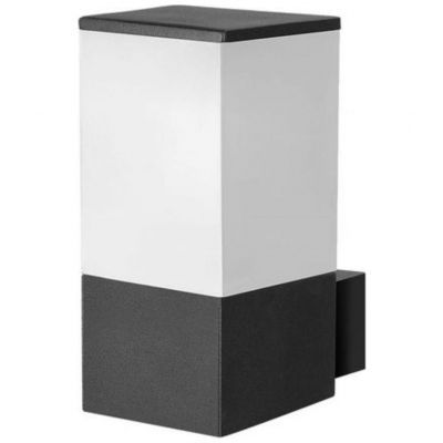 Уличный настенный светильник Arte Lamp Plate A3710AL-1BK