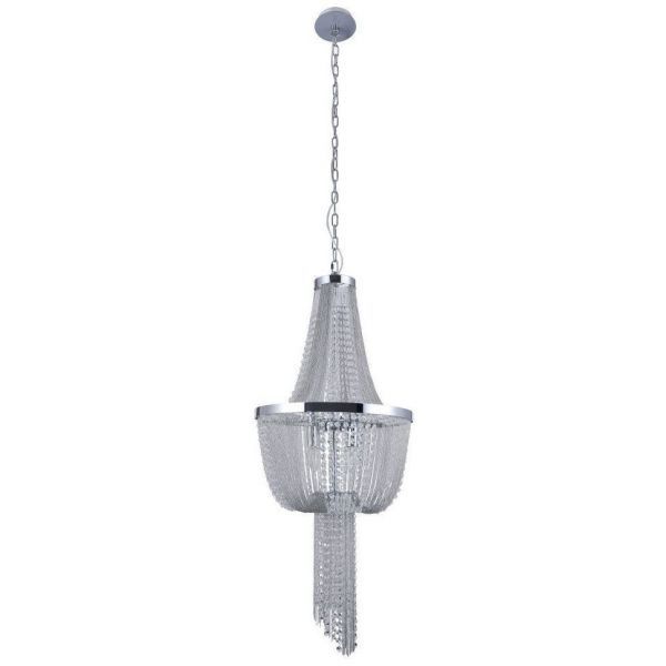 Подвесная люстра Crystal Lux Teatro SP8 Chrome Teatro