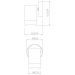Уличный настенный светильник Arte Lamp Atlas A3503AL-1WH