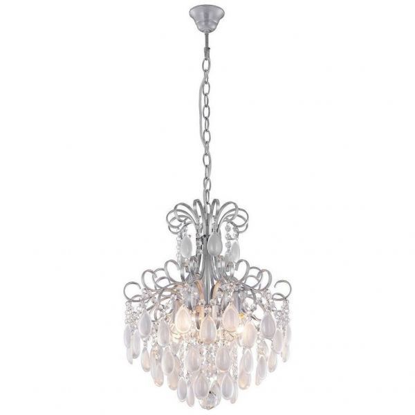 Подвесная люстра Crystal Lux SEVILIA SP4 SILVER