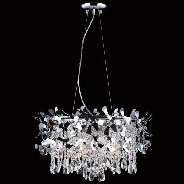 Светильник подвесной Crystal Lux ROMEO SP6 CHROME D600