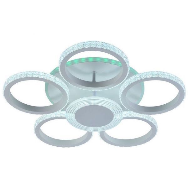 Светодиодная люстра Profit Light 5883/5+1 WHT