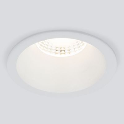 Встраиваемый светодиодный светильник Elektrostandard 15266/LED 7W 3000K WH белый