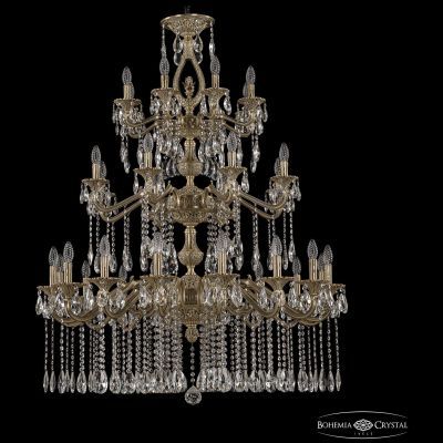 Люстра бронзовая 72402/16+8+8/360/3d A FP FA2B Bohemia Ivele Crystal