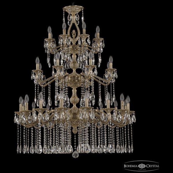 Люстра бронзовая 72402/16+8+8/360/3d A FP FA2B Bohemia Ivele Crystal