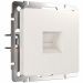 Телефонная розетка RJ-11 Werkel W1182013 перламутровый рифленый (WL13-RJ-11)