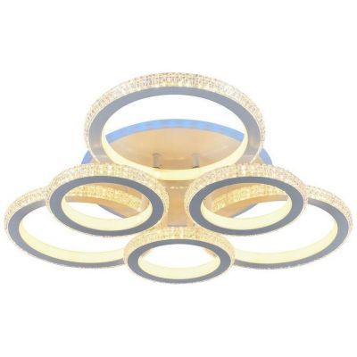 Светодиодная люстра 8017/3+3 WHT Profit Light