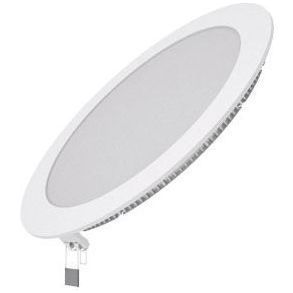 Светодиодный встраиваемый светильник Gauss ультратонкий круглый IP20 18W 2700K