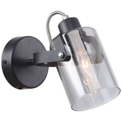 Бра Linvel LB 9405/1 Хьюстон Чёрный/хром Е14 40W 230x100x180мм