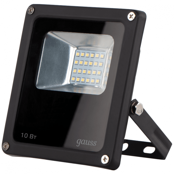 Прожектор светодиодный Gauss 613100310 LED 10W IP65 6500К черный