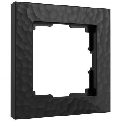 Рамка на 1 пост (черный) Werkel W0012408
