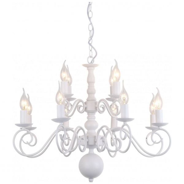 Люстра Arte Lamp A1129LM-12WH