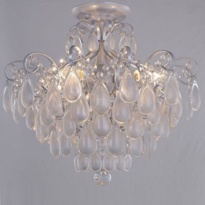 Потолочная люстра Crystal Lux SEVILIA PL4 SILVER