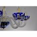 Хрустальная люстра 1308/10/240 G Cl/Clear-Blue/H-1H Bohemia Ivele Crystal