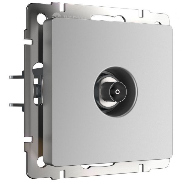 Розетка TV Werkel W1183006 серебро (WL06-TV)