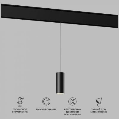 Slim Magnetic Умный трековый светильник 7W 2700-6500K Dim Amend (чёрный) Elektrostandard