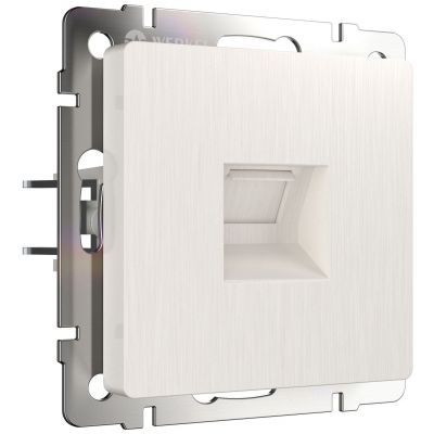 Розетка Ethernet RJ-45 Werkel W1181013 перламутровый рифленый (WL13-RJ-45)